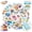 2A-35pcs, variant on 35pcs-50pcs Cute Reading Stickers Book Animal Stickers Inspirational Quote Stickers for Laptops Notebooks Suitcases