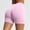 Pink, variant on Women's Short Leggings Blue No Pockets Under $10 Comfortable Sports Pants Fitness Shorts High Waisted And Breathable Tight Pants Drying Yoga Pants