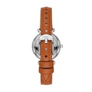 Fossil Womens Carlie Mini Three-Hand, Stainless Steel Watch