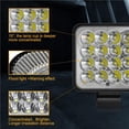 thumbnail image 4 of Kenally 3.3IN 160W Luz de trabajo LED cuadrada Impermeable Luces de conducción todoterreno para camiones Tractores Bombillas para automóviles No.2 Kenally VI012436-02, 4 of 6