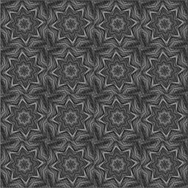 Ahgly Tapis d'Intérieur Lavable en Machine Carré Transitionnel Charbon Noir, 7 Pieds Carré