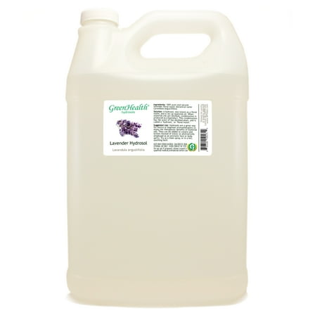 Lavender Hydrosol - 1 Gallon - Clear Plastic Jug w/ Cap
