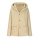 thumbnail image 5 of Abrigo informal con capucha y manga larga para mujer, chaqueta con capucha, suéter de invierno, abrigo cálido de lana con cremallera, abrigo de manga larga para mujer, 5 of 6