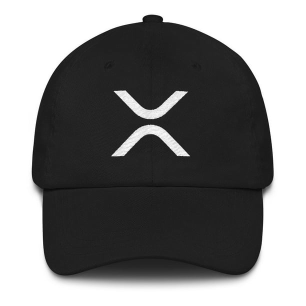 XRP Logo Dad Hat, Cryptocurrency Baseball Cap, Embroidered ...