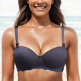thumbnail image 2 of Sngxgn Women's Comfort Front Close Sport Bra(Black,B/34/75AB), 2 of 4