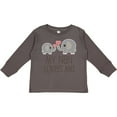 thumbnail image 3 of Inktastic My Nan Loves Me Grandchild Boys or Girls Long Sleeve Toddler T-Shirt, 3 of 5