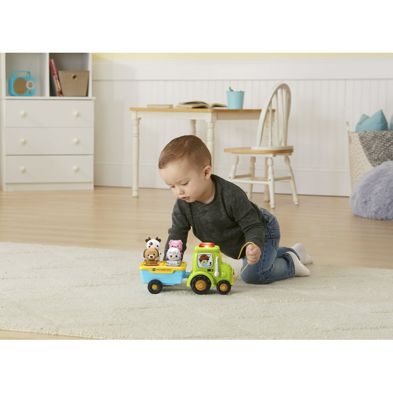 VTech Sort & Wiggle Tractor - Interactive Farm Toy - Walmart.com