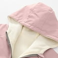 thumbnail image 5 of Eltusu Girls Waterproof Jackets, Warm 2 Pieces Windproof Sports Winter Outerwear Pink Size 12-13 T, 5 of 7