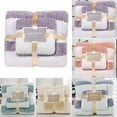 thumbnail image 5 of 2pack Bath Towel Set Quick Dry Bath Towels,Coral Velvet Soft Absorbent Bath Towels for Adults Face,Multicolor Shower Towels Bathroom Towels for Gym Beach Pool Hotel and Spa,High Absorbent Towel, 5 of 5