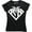 Black, variant on Caduceus Symbol RN Nurse Registered Nurse Medical Service Women's T-Shirt