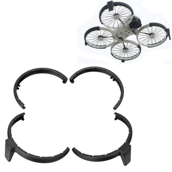 Protective Guard Bumper Ring for DJI Flip Drone Propellers Bezel with Increased Height Stand Anti-Collision Protectors Prop Frame Cover Protection Guards Accessories