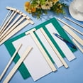 thumbnail image 5 of 1box 1 set Wood Book Binding Spacer Tools Cutting Guide T-shaped & Straight Ruler Lemon Chiffon 251x4.5~60x3~3.5mm 14pcs/set, 5 of 9