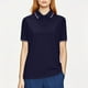 thumbnail image 2 of Negro Camisa de Manga Corta Mujeres Sólido Deportes Solapa Camisa Seca, Unisex Manga Corta Ropa de Trabajo Superior para Ocasional, 2 of 8