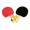 STIGA Performance 2-Player Table Tennis Set Includes Two Rackets and Three 3-Star Balls