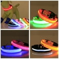 thumbnail image 4 of Besufy Pet Dog Collar Puppy Anti-lost USB Rechargeable Flashing LED Light Necklace, 4 of 7