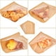 thumbnail image 4 of Nvzi 100 bolsas de panadería de 5,11 x 7,48 pulgadas, bolsas de donas sellables con calor con ventana, bolsas de sándwich de papel, bolsas de galletas resistentes a la grasa, fundas Kraft, color caqui, 4 of 4