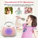 thumbnail image 3 of Máquina de Karaoke para niños Sunnimix con 2 micrófonos portátil, 3 of 7