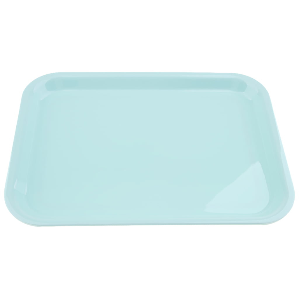 Serving Tray Melamine Plastics Dish Plate Hotel Rectangular Platter S M L XL 
