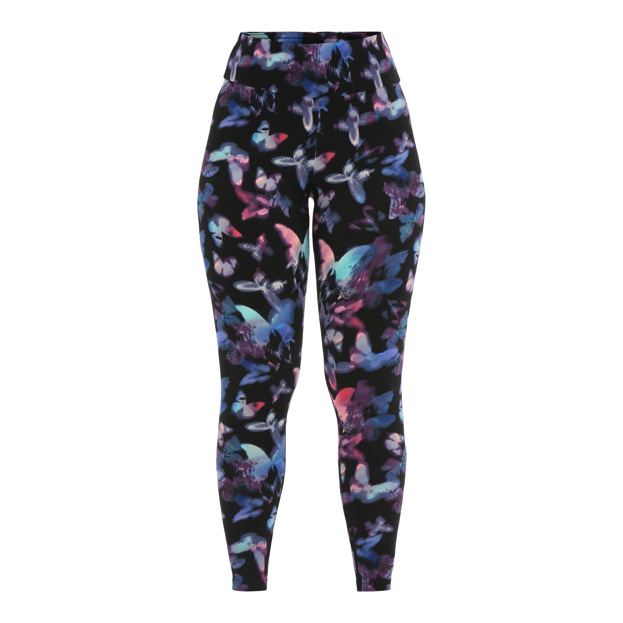 No Boundaries Faux Sueded Ankle Leggings, 27.5”Inseam, 1 or 2-Pack, Women's