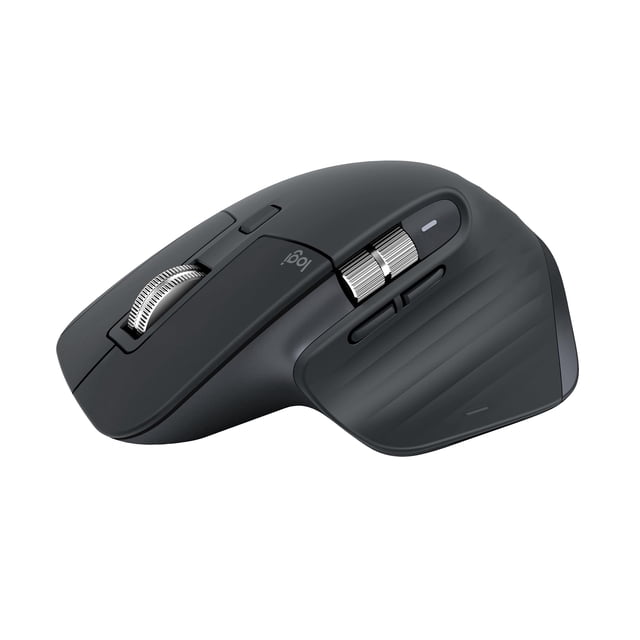 Logitech MX Master 3S Bluetooth Edition Wireless Mouse, No USB Receiver - Ultra-Fast Scrolling, Ergo, 8K DPI, Track on Glass, Qui