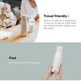 thumbnail image 4 of Calentador de Botellas Portátil Moov & Feed Blanco Gran Capacidad Ajustable y Recargable USB para Be, 4 of 5
