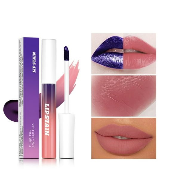 Easter Color Lipstick - Peel Off Lip Stain Peel Off Lip Tint Stain Highly Pigmented Lip Peel Off Stain Long Lasting Lipstains Peel Off Nude Lip Gloss Liquid Lipstick Lip Makeup for Women 2.5Ml,