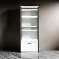 thumbnail image 6 of Cox Modular Closet System, 1 Storage Drawer, Hanging Rod, Black Metal Frame, 6 of 6