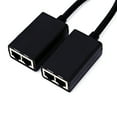 thumbnail image 4 of Extension Cable, Up To 1080p  Receiver&Sender Over RJ45 CAT6 CAT5e LAN Ethernet Balun Repeater Extender, 4 of 8