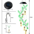 thumbnail image 5 of Rirool Outdoor Solar Wind Chimes - Color Changing LED Hummingbird Decor Lights for Garden Yard - Birthday Gift for Mom & Grandma, 5 of 7
