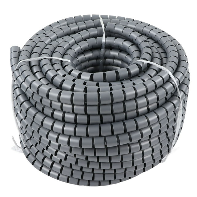 Spiral Cord Wrap - Temperature , Insulated, Wear - Easy Wire Management And Protection For Computer, Power, And Cables