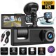 thumbnail image 4 of Car DVR HD 1080P 3-Lens Inside Vehicle Dash CamThree Way Camera DVRs, 4 of 5