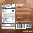thumbnail image 3 of Verse Luxury Dark Chocolate Coffee Squares - Gluten Free, Keto Low Sugar Snack - 90% Dark Cocoa - Only 1g Cane Sugar - Individually Wrapped Vegan Cacao Chocolate Squares (9 Count, 2 Pack), 3 of 8