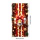 thumbnail image 3 of Cubierta de puerta navideña de 35 x 71 pulgadas - Diseño de Papá Noel - Decoración navideña para puerta - Decoración para festivales y fiestas, 3 of 6