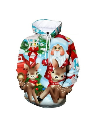 Christmas Reindeer Hoodie | Hoodies