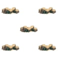 thumbnail image 3 of maskred Miniature Garden Bridge Made Of Tree Stump Gift Choice Micro Landscape Decoration Garden Miniatures 5Set, 3 of 6