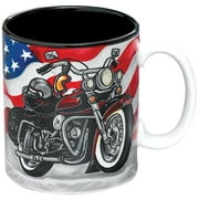 All American Motorcycle Coffee Mug/Cup For Kitchen Decor/Collectors