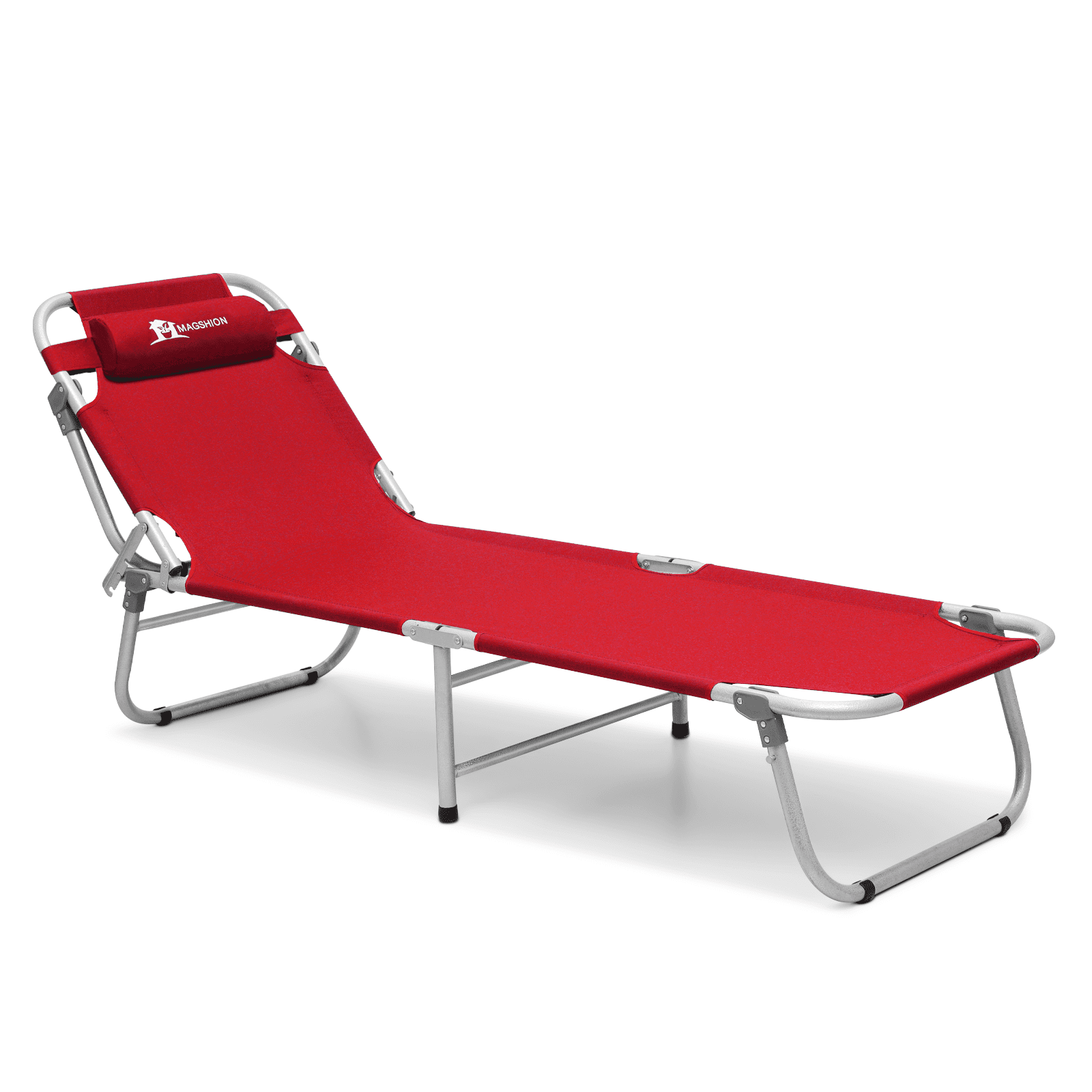 Magshion Portable Folding Sleeping Bed Reclining Lounger Camping Cot