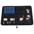 thumbnail image 1 of 40 Pcs Kit de Crayons de Dessin Professionnel Fournitures d'Art Outil de Peinture pour Étudiants, 1 of 22