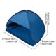 thumbnail image 5 of Mini Portable Pop-Up Sun Shelter, Beach Sunbathing Canopy Tent for Head & Face, Sun Tent with Phone Holder, 5 of 5