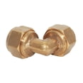 thumbnail image 3 of Codo Tubo NPT De Compresión Tornillo Adaptador Conector Acoplador Acoplamiento Amarillo L18 Macarena Ajuste de compresión, 3 of 5