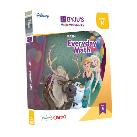 BYJU'S Learning Workbook featuring Disney, Kindergarten Math Vol 5