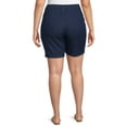 thumbnail image 3 of Just My Size Women's Plus Elastic Waist Stretch Bermuda Shorts, 3 of 6