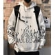 thumbnail image 1 of Otoño e Invierno estilo bf calle Hip-Hop Retro estampado de llama ropa holgada con capucha para parejas más suéter de moda de terciopelo amor, 1 of 4