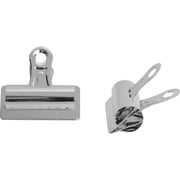 Business Source, BSN58503, Bulldog Grip Clips, 12 / Box, Silver