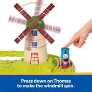 Thomas & Friends Exploring Tidmouth Sheds Train Set by Fisher-Price, With Engine & Helicopter