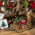 thumbnail image 2 of Northlight 7" Hanging "NOEL" Christmas Wall Decor with Pine and Berries, 2 of 4