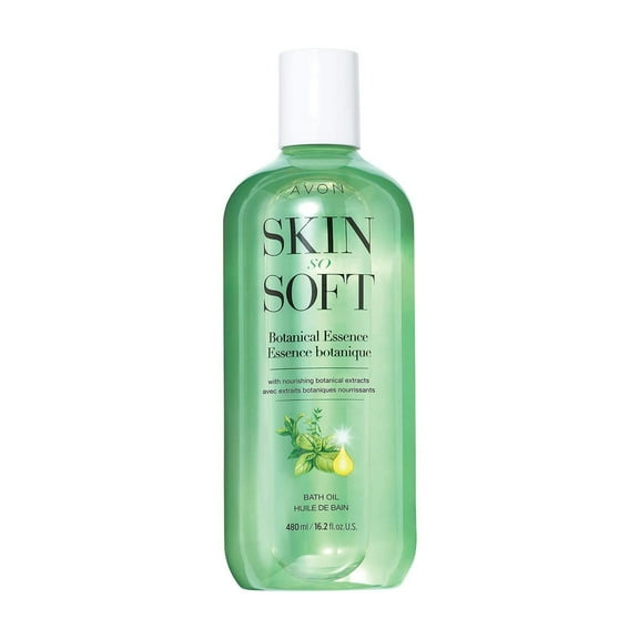 Avon Skin So Soft Botanical Essence Bath Oil, 16.2 Fl. Oz.