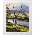 thumbnail image 1 of Gercken, Graham 15x18 White Modern Wood Framed Museum Art Print Titled - Fish River Reflections, 1 of 4