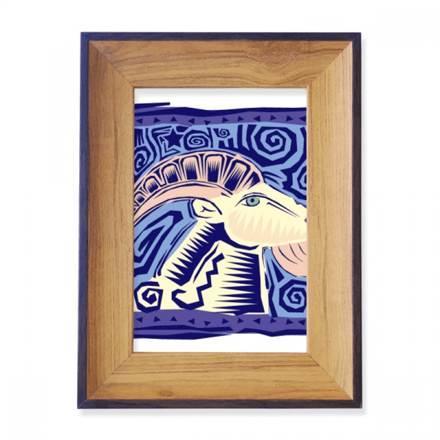 Constellation Aries Mexicon Culture Engraving Photo Frame Exhibition Display Art Desktop Painting