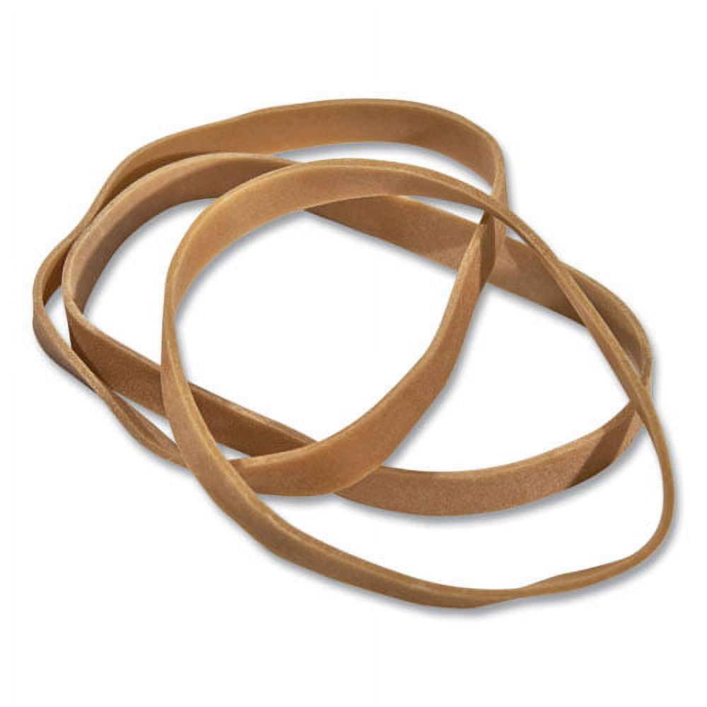 Rubber Bands, Size 64, 0.04" Gauge, Beige, 1 Lb Bag, 320/pack | Bundle of 10 Packs